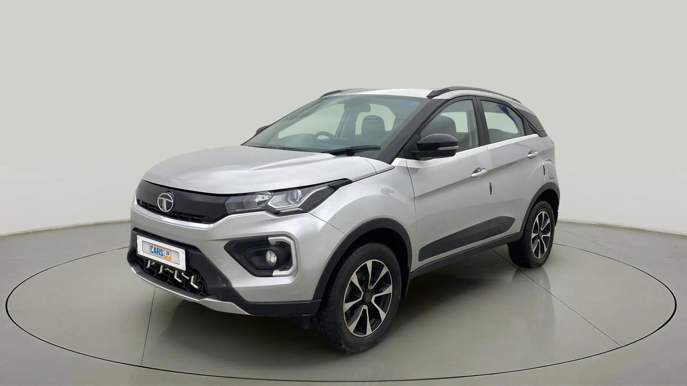 2020 Tata NEXON XZ PLUS PETROL, Petrol, Manual, 54,431 km, Left Front Diagonal