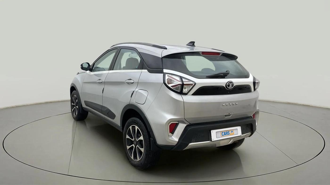 2020 Tata NEXON XZ PLUS PETROL, Petrol, Manual, 54,431 km, Left Back Diagonal