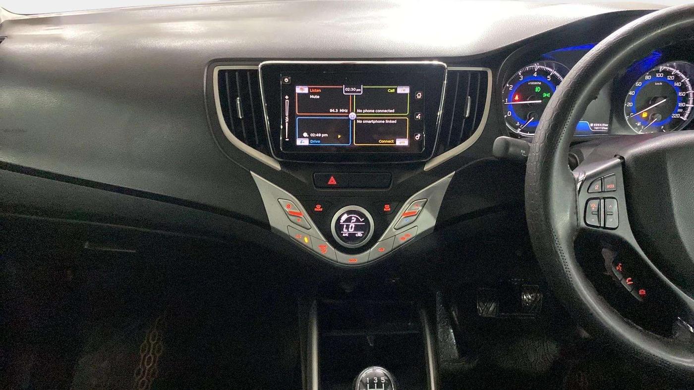 2018 Maruti Baleno ALPHA PETROL 1.2, Petrol, Manual, 16,582 km, Air Conditioner
