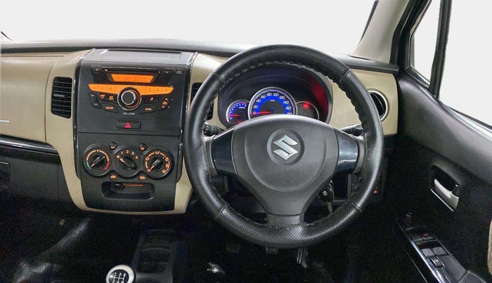 2017 Maruti Wagon R 1.0 VXI, Petrol, Manual, 35,966 km, Steering Wheel Close Up