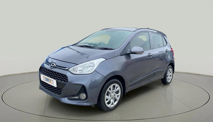 2019 Hyundai Grand i10 SPORTZ 1.2 KAPPA VTVT, Petrol, Manual, 54,456 km, Left Front Diagonal