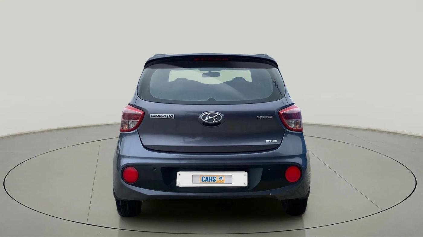 2019 Hyundai Grand i10 SPORTZ 1.2 KAPPA VTVT, Petrol, Manual, 54,456 km, Back/Rear