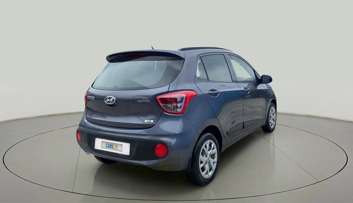 2019 Hyundai Grand i10 SPORTZ 1.2 KAPPA VTVT, Petrol, Manual, 54,456 km, Right Back Diagonal