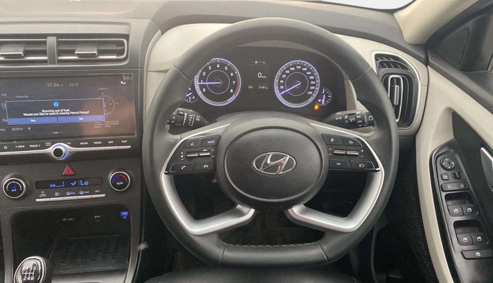 2022 Hyundai Creta SX 1.5 PETROL, Petrol, Manual, 21,649 km, Steering Wheel Close Up