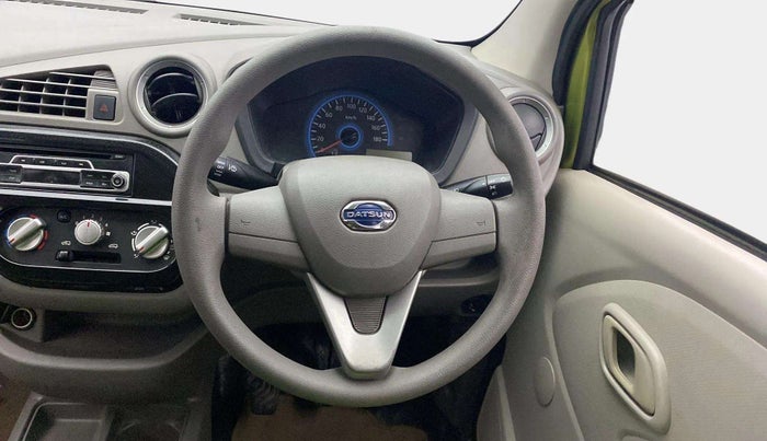 2016 Datsun Redi Go T (O), Petrol, Manual, 22,999 km, Steering Wheel Close Up