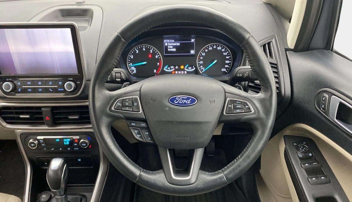 2020 Ford Ecosport TITANIUM + 1.5L PETROL AT, Petrol, Automatic, 25,735 km, Steering Wheel Close Up