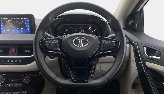 2022 Tata NEXON XZ PLUS (HS) PETROL, Petrol, Manual, 13,804 km, Steering Wheel Close Up