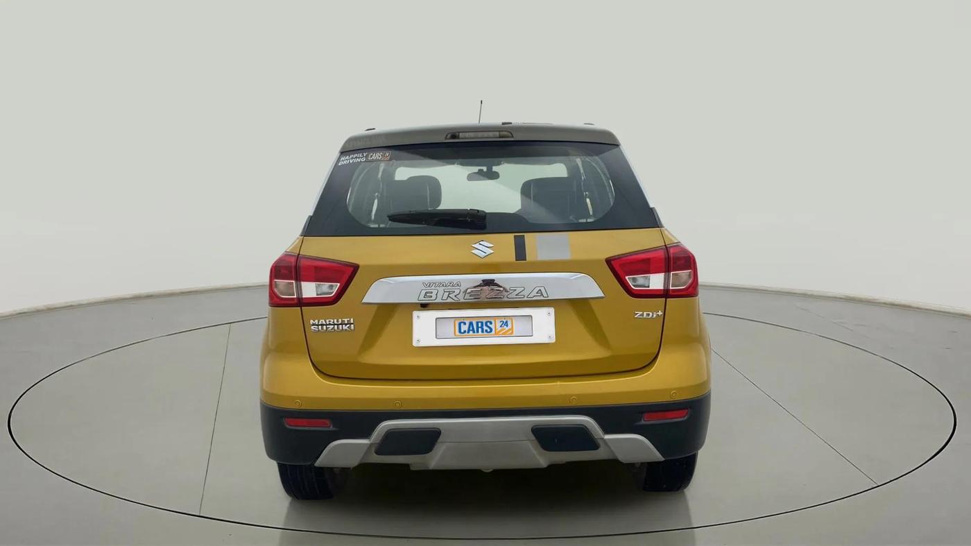 2017 Maruti Vitara Brezza ZDI PLUS DUAL TONE, Diesel, Manual, 76,415 km, Back/Rear