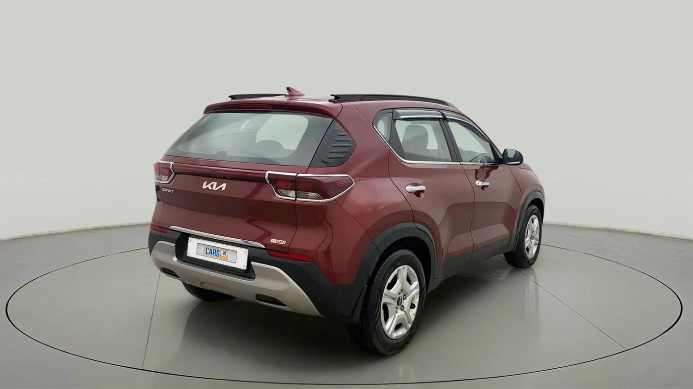 2023 KIA SONET HTK PLUS 1.0 IMT, Petrol, Manual, 8,860 km, Right Back Diagonal