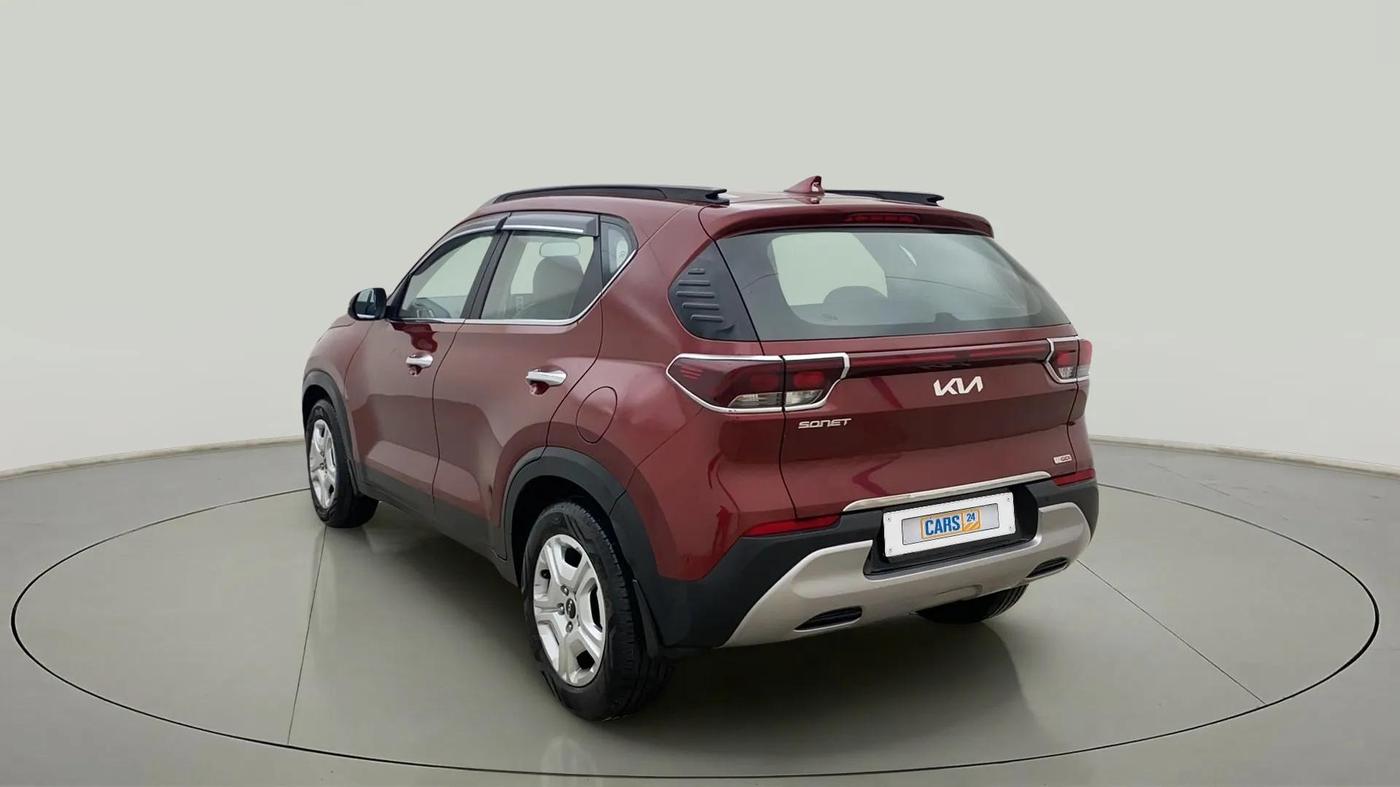 2023 KIA SONET HTK PLUS 1.0 IMT, Petrol, Manual, 8,860 km, Left Back Diagonal