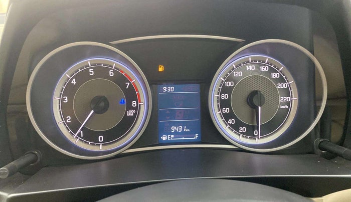 2021 Maruti Dzire VXI, Petrol, Manual, 9,506 km, Odometer Image