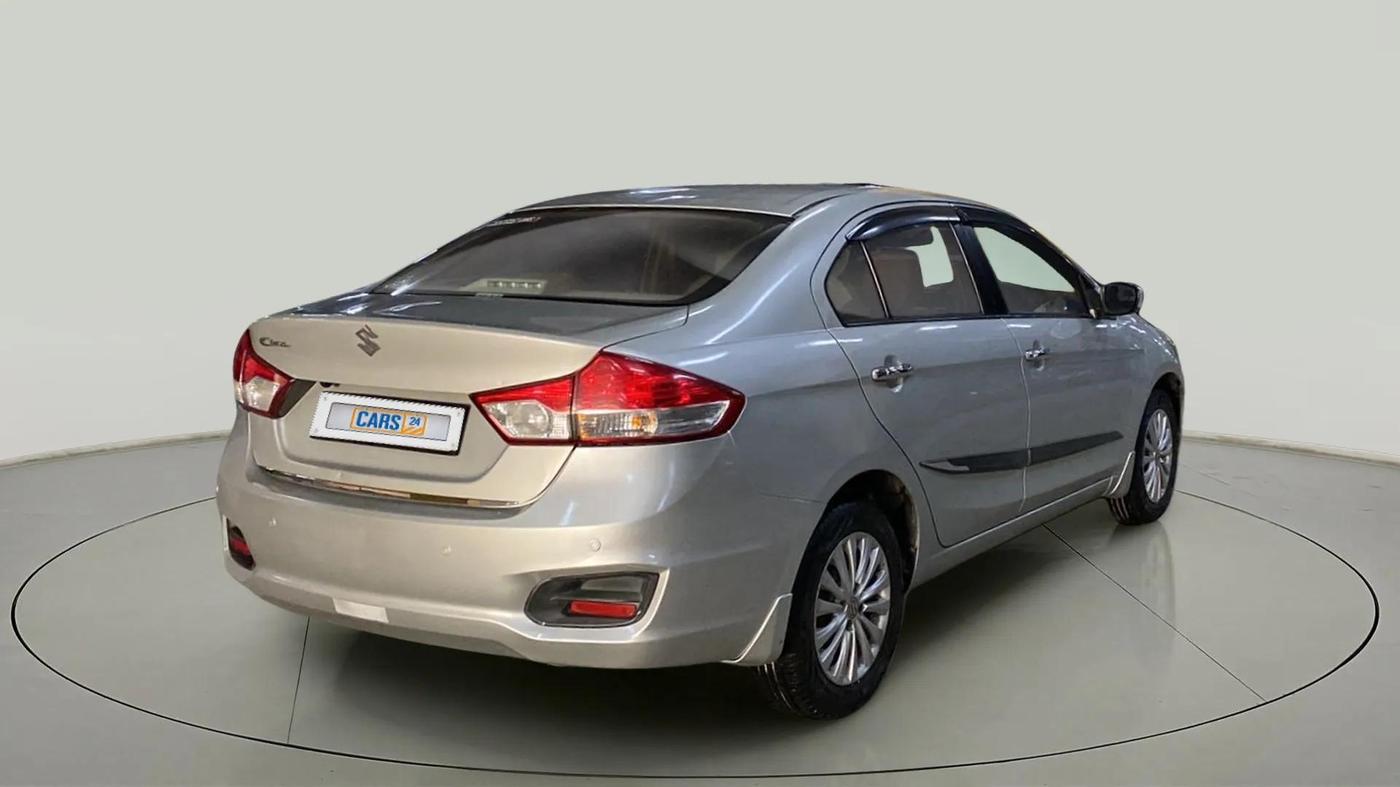 2017 Maruti Ciaz ZETA 1.4  MT PETROL, Petrol, Manual, 67,185 km, Right Back Diagonal