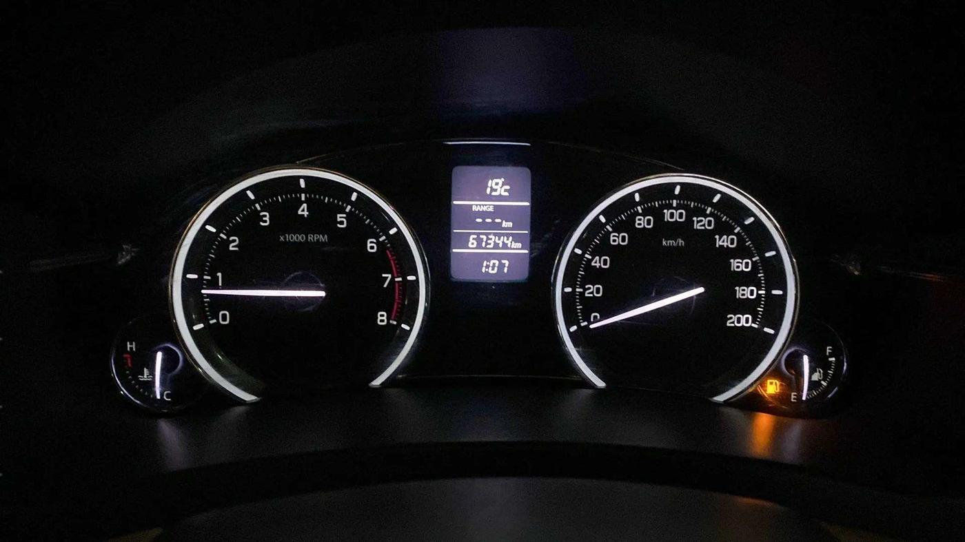 2017 Maruti Ciaz ZETA 1.4  MT PETROL, Petrol, Manual, 67,185 km, Odometer Image