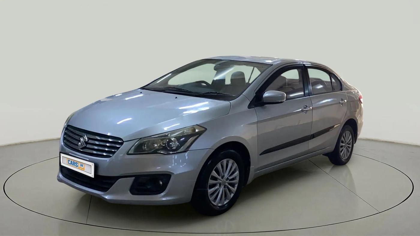 2017 Maruti Ciaz ZETA 1.4  MT PETROL, Petrol, Manual, 67,185 km, Left Front Diagonal