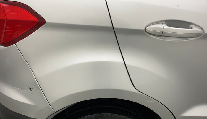 2016 Ford Ecosport TITANIUM 1.5L PETROL AT, CNG, Automatic, 58,813 km, Right quarter panel - Minor scratches
