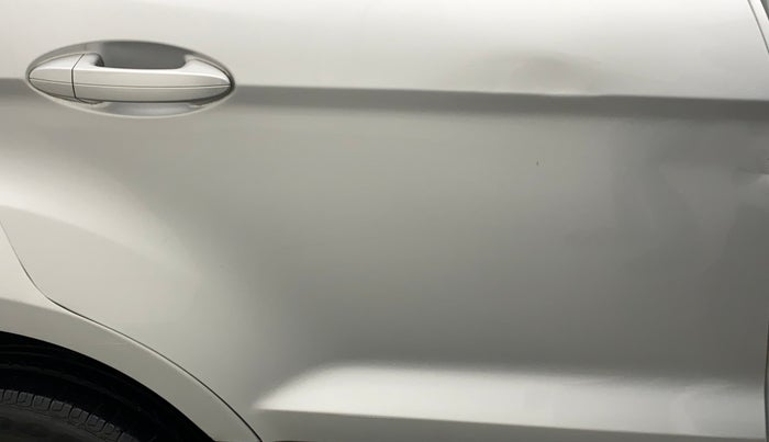 2016 Ford Ecosport TITANIUM 1.5L PETROL AT, CNG, Automatic, 58,813 km, Right rear door - Slightly dented