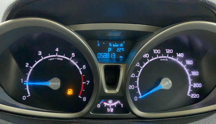 2016 Ford Ecosport TITANIUM 1.5L PETROL AT, CNG, Automatic, 58,813 km, Odometer Image