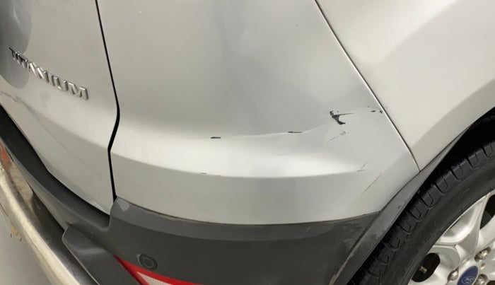 2016 Ford Ecosport TITANIUM 1.5L PETROL AT, CNG, Automatic, 58,813 km, Rear bumper - Minor scratches
