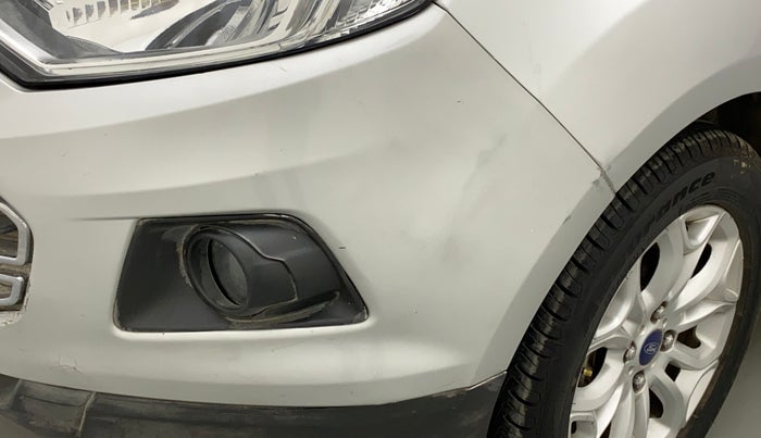 2016 Ford Ecosport TITANIUM 1.5L PETROL AT, CNG, Automatic, 58,813 km, Front bumper - Paint has minor damage