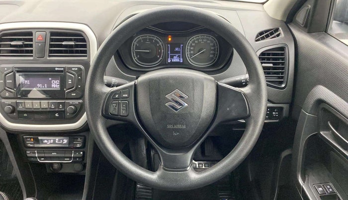 2020 Maruti Vitara Brezza VXI, Petrol, Manual, 63,045 km, Steering Wheel Close Up