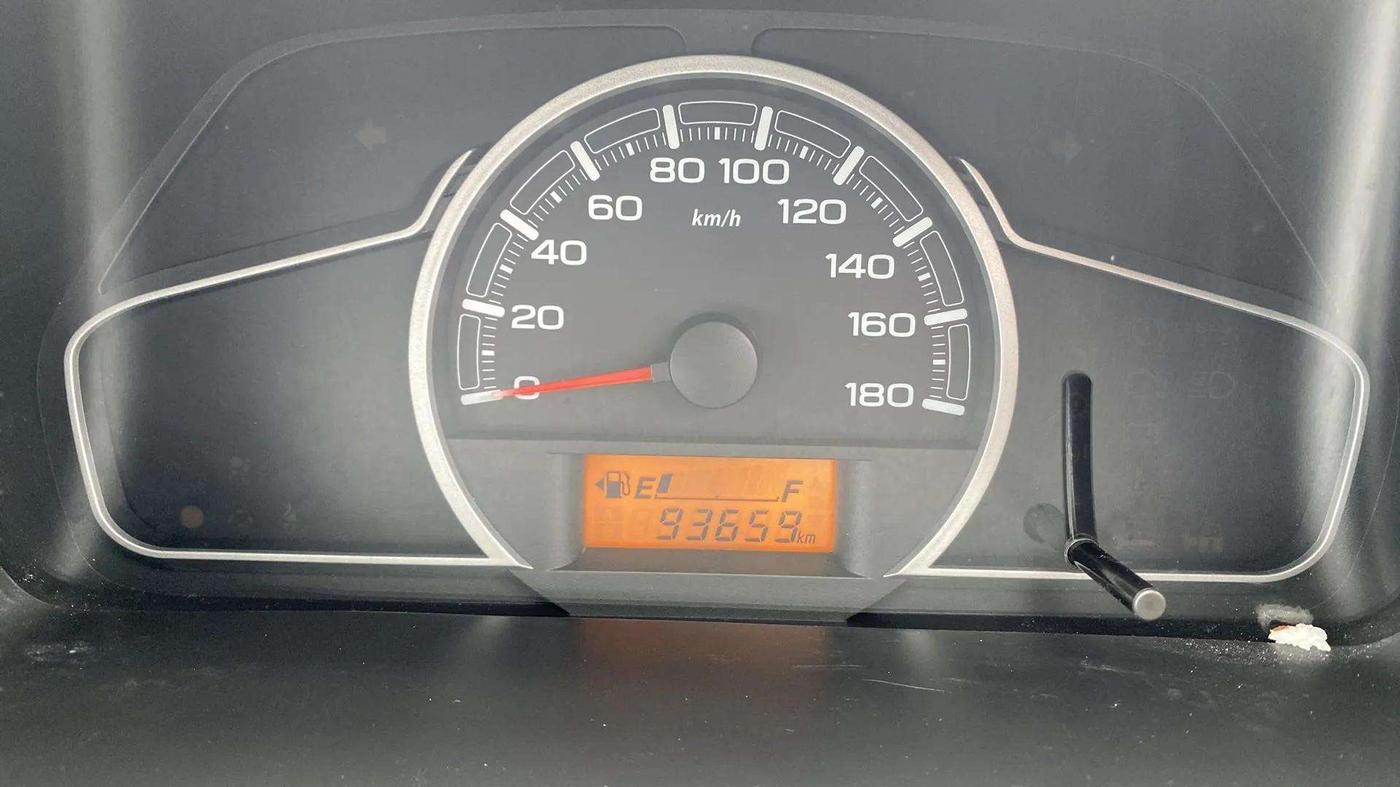 2020 Maruti Alto VXI, Petrol, Manual, 93,915 km, Odometer Image