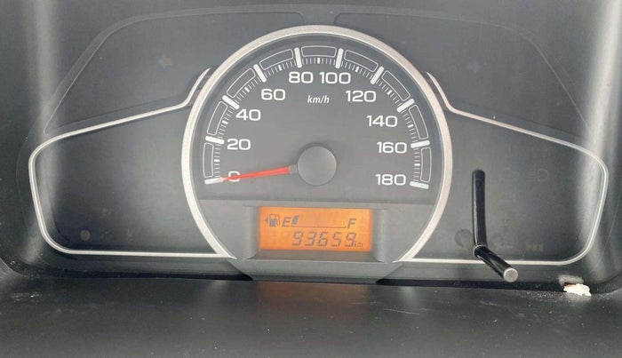 2020 Maruti Alto VXI, Petrol, Manual, 93,701 km, Odometer Image