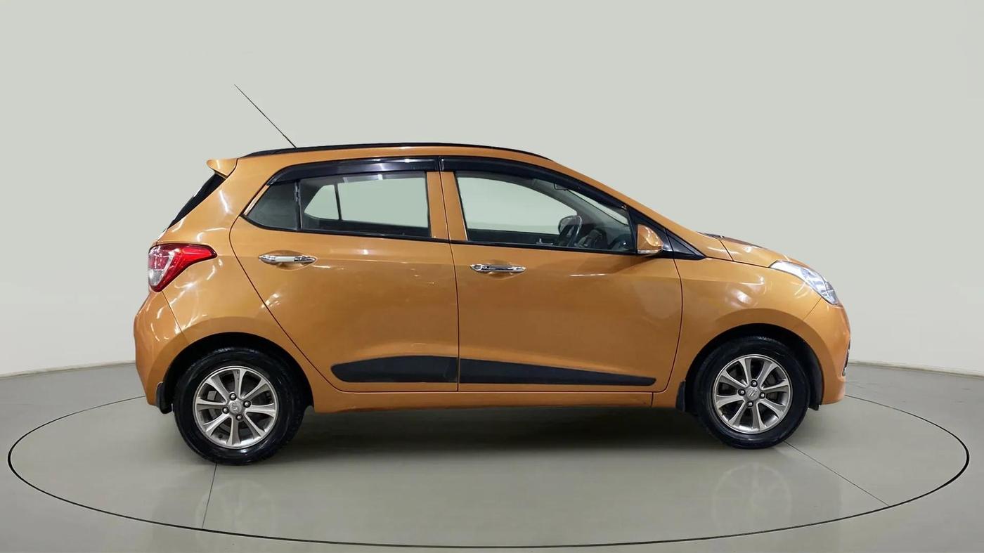 2016 Hyundai Grand i10 ASTA (O) 1.2 KAPPA VTVT, Petrol, Manual, 47,699 km, Right Side View