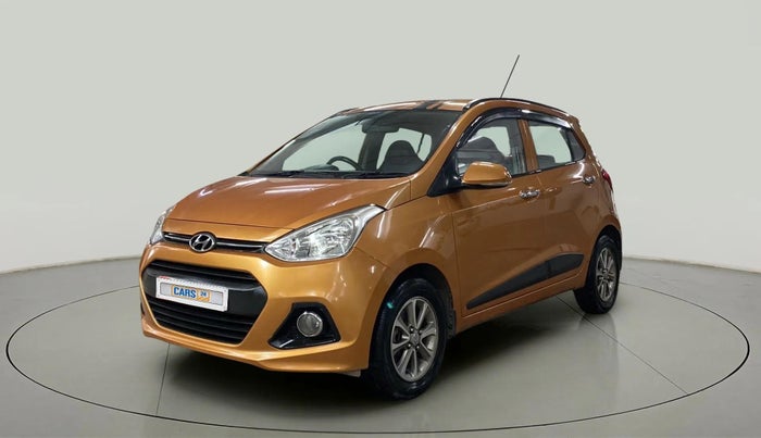 2016 Hyundai Grand i10 ASTA (O) 1.2 KAPPA VTVT, Petrol, Manual, 47,699 km, Left Front Diagonal