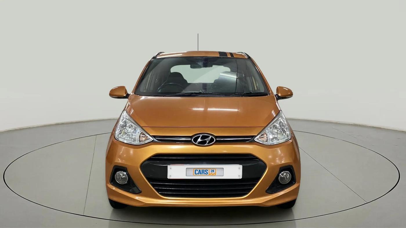 2016 Hyundai Grand i10 ASTA (O) 1.2 KAPPA VTVT, Petrol, Manual, 47,699 km, Front