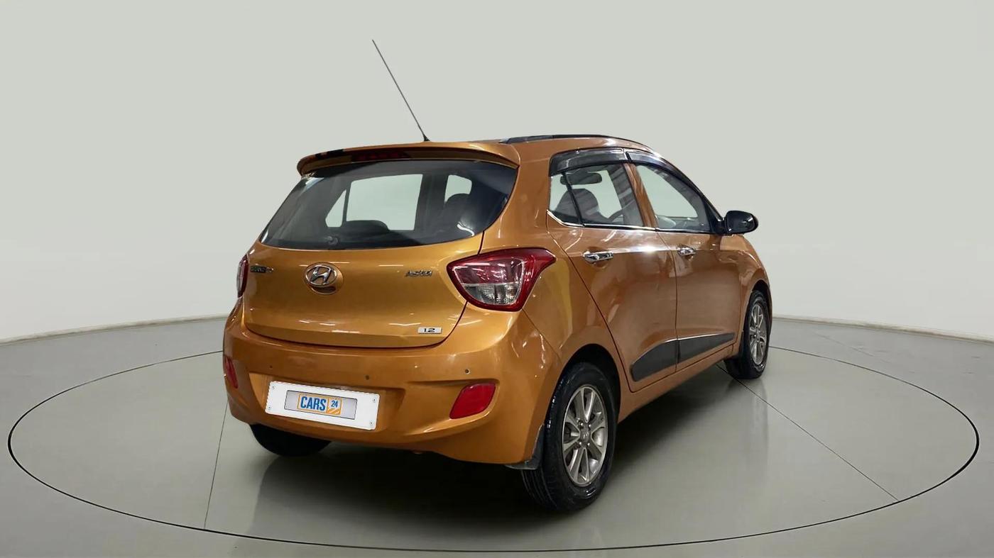 2016 Hyundai Grand i10 ASTA (O) 1.2 KAPPA VTVT, Petrol, Manual, 47,699 km, Right Back Diagonal