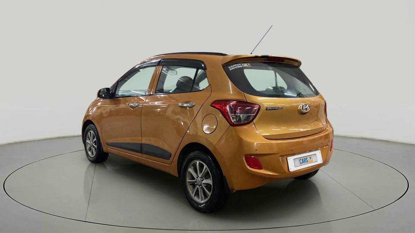 2016 Hyundai Grand i10 ASTA (O) 1.2 KAPPA VTVT, Petrol, Manual, 47,699 km, Left Back Diagonal