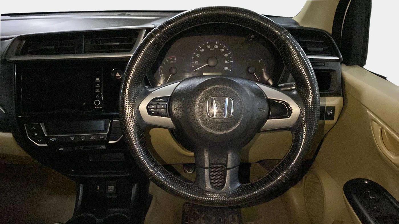 2018 Honda Amaze 1.2L I-VTEC S, Petrol, Manual, 48,642 km, Steering Wheel Close Up