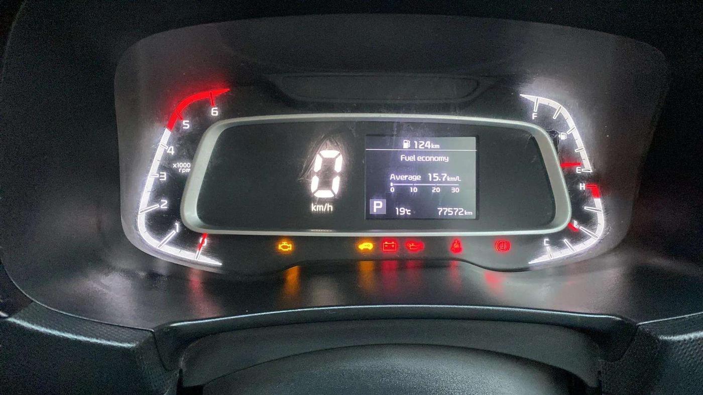 2020 KIA SONET HTK PLUS 1.5 AT, Diesel, Automatic, 77,494 km, Odometer Image