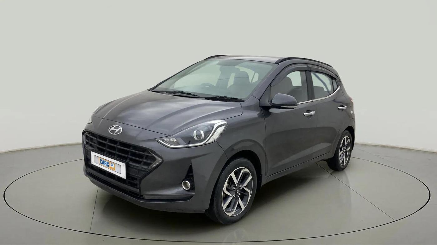 2021 Hyundai GRAND I10 NIOS ASTA 1.2 KAPPA VTVT, Petrol, Manual, 50,796 km, Left Front Diagonal