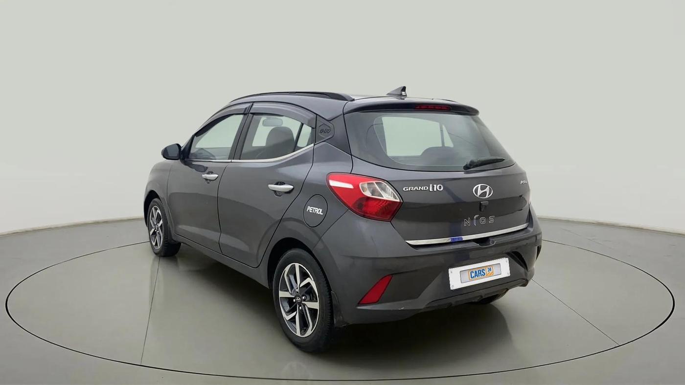 2021 Hyundai GRAND I10 NIOS ASTA 1.2 KAPPA VTVT, Petrol, Manual, 50,796 km, Left Back Diagonal