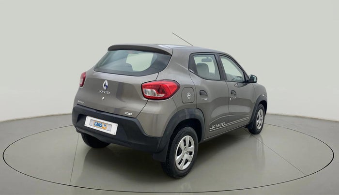 2019 Renault Kwid RXT 1.0 AMT, Petrol, Automatic, 9,085 km, Right Back Diagonal