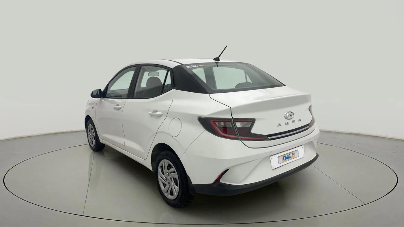 2020 Hyundai AURA S 1.2, Petrol, Manual, 47,954 km, Left Back Diagonal