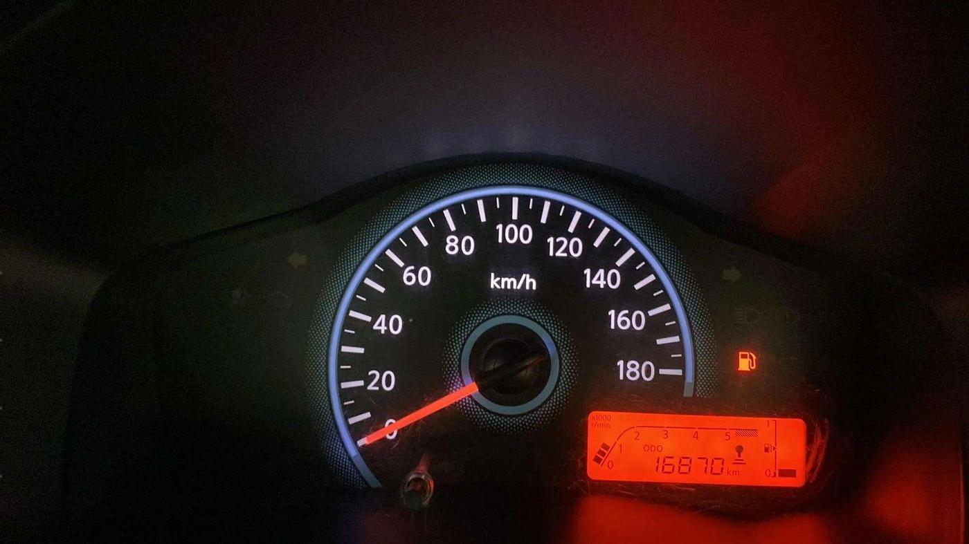 2018 Datsun Redi Go A, Petrol, Manual, 16,839 km, Odometer Image
