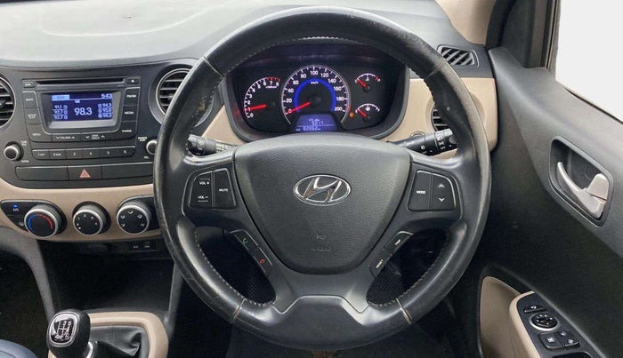 2015 Hyundai Grand i10 ASTA 1.2 KAPPA VTVT, Petrol, Manual, 82,840 km, Steering Wheel Close Up