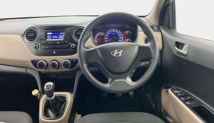2014 Hyundai Grand i10 SPORTZ 1.2 KAPPA VTVT, Petrol, Manual, 21,617 km, Steering Wheel Close Up