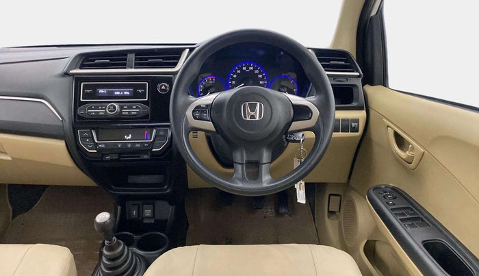 2016 Honda Amaze 1.2L I-VTEC S, Petrol, Manual, 27,744 km, Steering Wheel Close Up