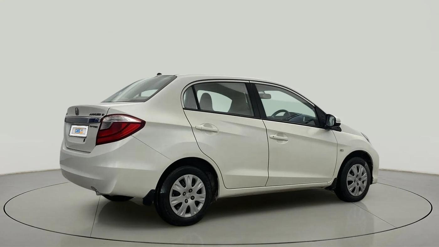 2016 Honda Amaze 1.2L I-VTEC S, Petrol, Manual, 27,744 km, Right Back Diagonal