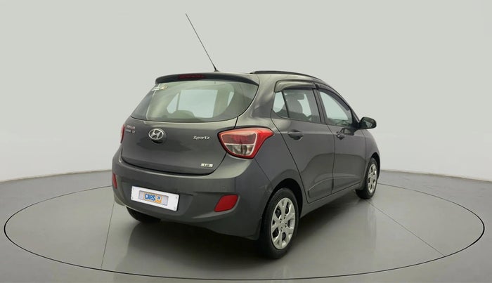 2016 Hyundai Grand i10 SPORTZ 1.2 KAPPA VTVT, Petrol, Manual, 63,071 km, Right Back Diagonal