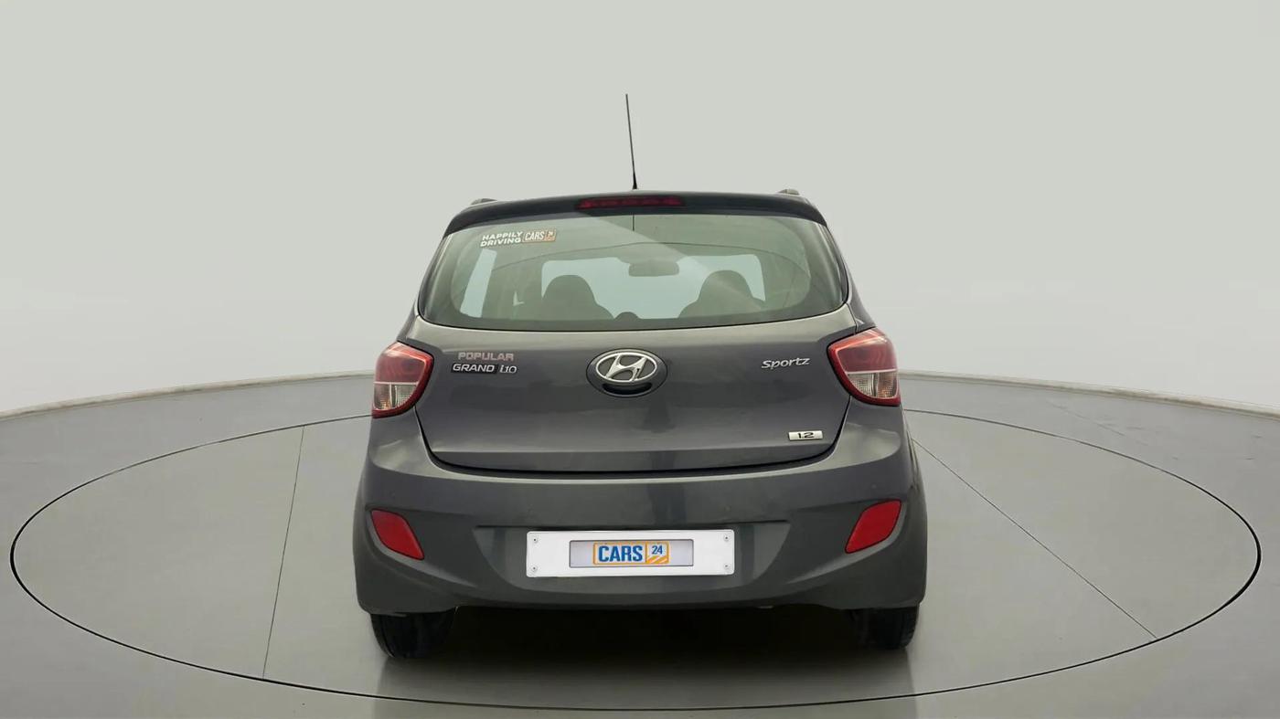 2016 Hyundai Grand i10 SPORTZ 1.2 KAPPA VTVT, Petrol, Manual, 63,071 km, Back/Rear