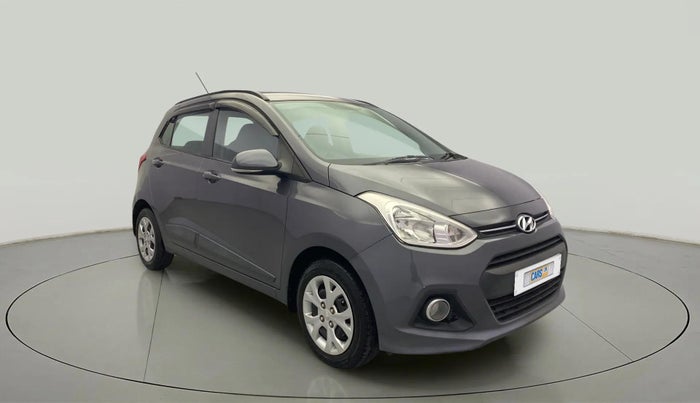 2016 Hyundai Grand i10 SPORTZ 1.2 KAPPA VTVT, Petrol, Manual, 63,071 km, Right Front Diagonal
