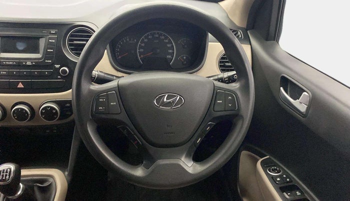 2016 Hyundai Grand i10 SPORTZ 1.2 KAPPA VTVT, Petrol, Manual, 63,071 km, Steering Wheel Close Up