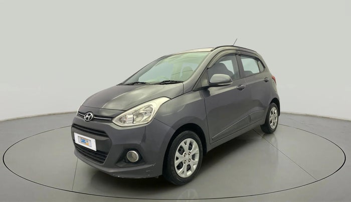 2016 Hyundai Grand i10 SPORTZ 1.2 KAPPA VTVT, Petrol, Manual, 63,071 km, Left Front Diagonal