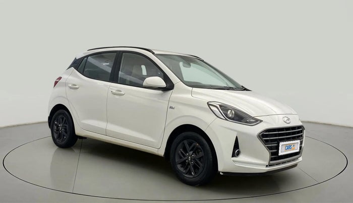 2021 Hyundai GRAND I10 NIOS SPORTZ AMT 1.2 KAPPA VTVT, Petrol, Automatic, 24,649 km, Right Front Diagonal