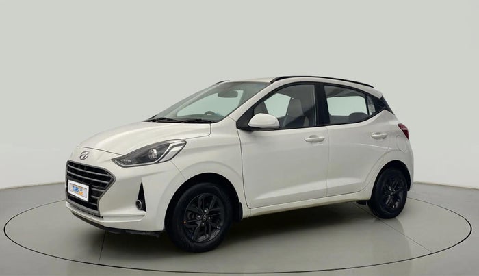 2021 Hyundai GRAND I10 NIOS SPORTZ AMT 1.2 KAPPA VTVT, Petrol, Automatic, 24,649 km, Left Front Diagonal