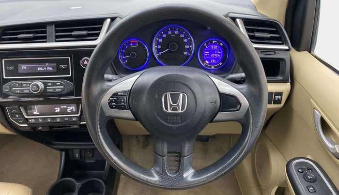 2016 Honda Amaze 1.5L I-DTEC SX, Diesel, Manual, 81,230 km, Steering Wheel Close Up